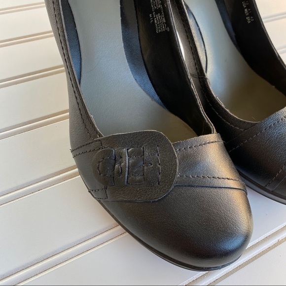 Andrea Zapatillas Black heels Size 10 - Picture 3 of 9